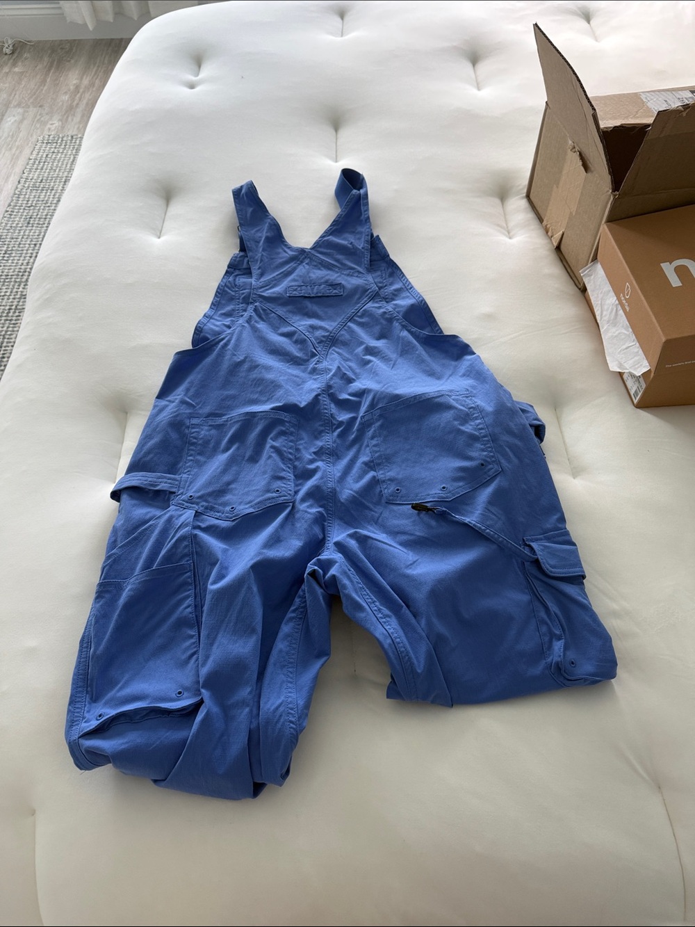 Duluth Trading Co Blue Women's Utility Bib Overalls - Picture 6 of 6